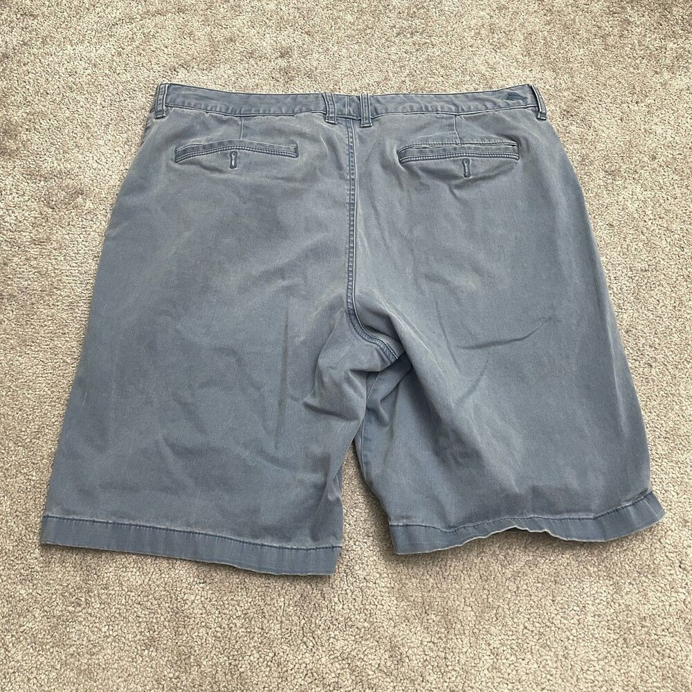Tommy Bahama Chino Shorts Mens 36 Blue Pockets Cotton Blend Casual Outdoor 38x10 - Picture 2 of 13